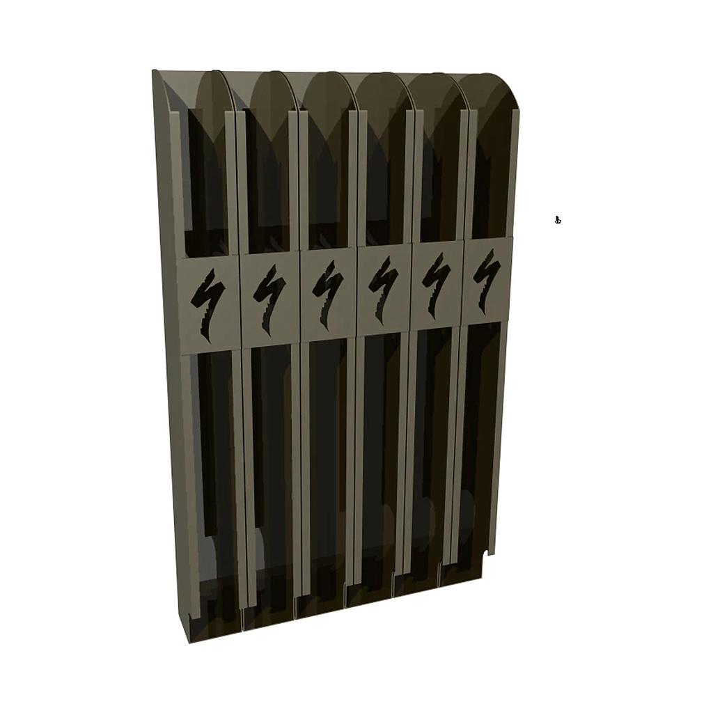 [7601-3745] DISPENZADOR DE TRIPA SPZ HERITAGE PRODUCT SPECIFIC DISPLAYS BLACK
