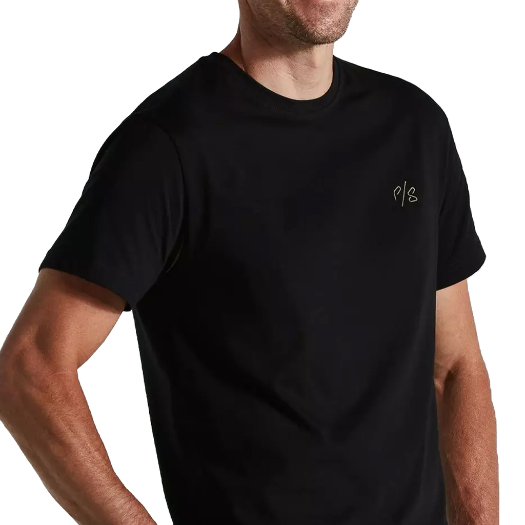 [64620-2814D] FRANELA SPZ SAGAN DECON RED TEE SS MEN BLACK DRY
