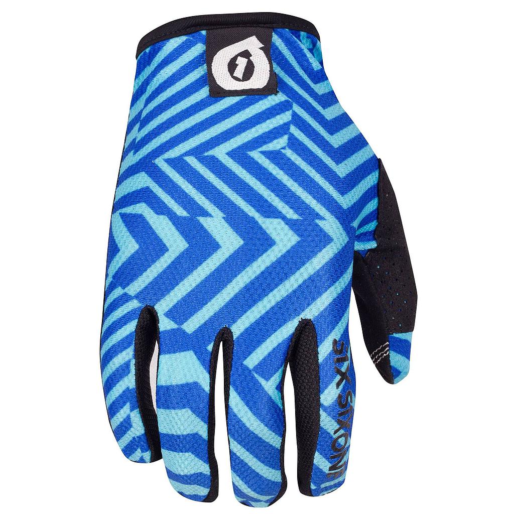 [10001592] GUANTE SIXSIXONE COMP GLOVE DAZZLE BLUE / BLACK