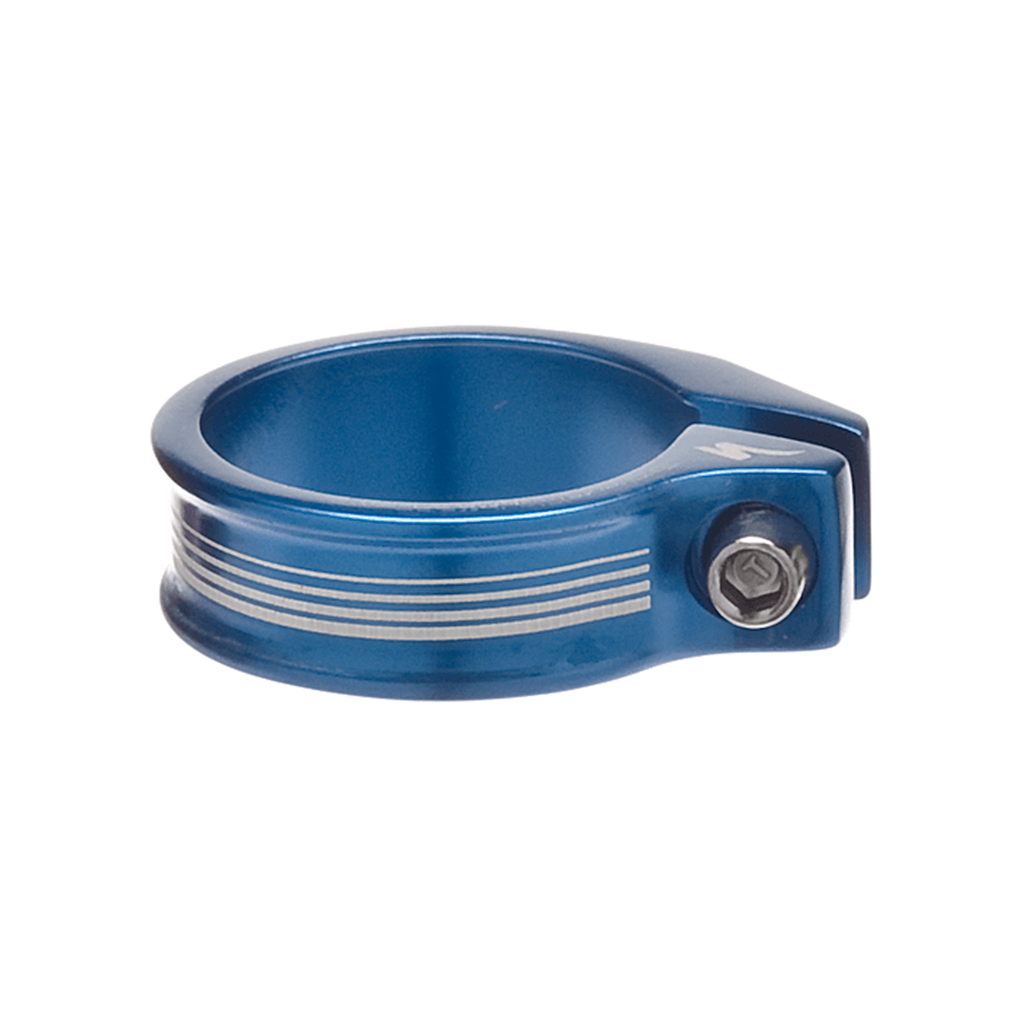 [2822-9051] ABRAZADERA SPZ ANODIZED SEAT COLLAR BOLT-ON BLU 37MM BLUE