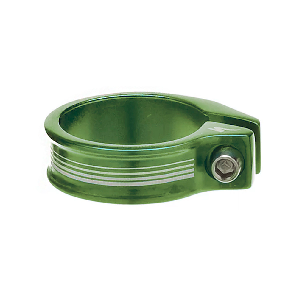 [2822-9004] ABRAZADERA SPZ ANODIZED SEAT COLLAR QR GRN 35MM GREEN