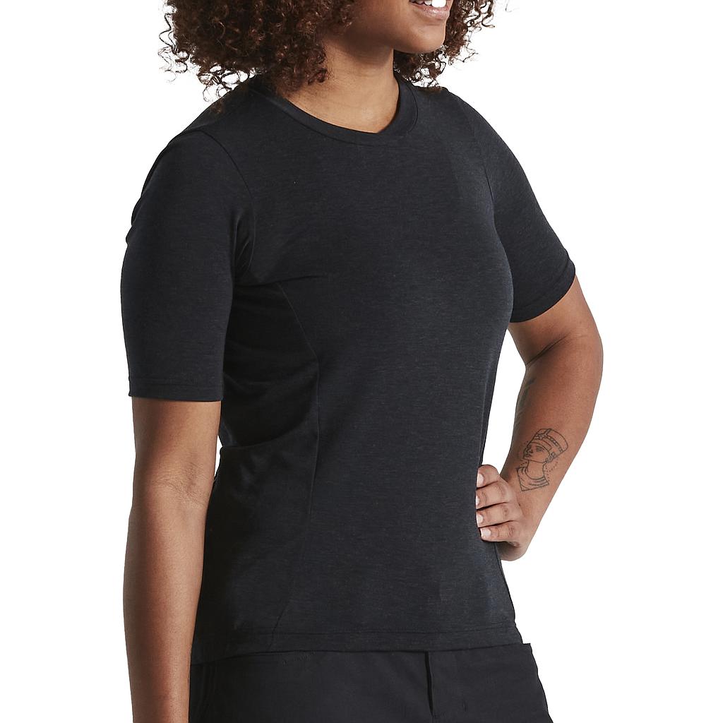 [64120-5103] JERSEY SPZ ADV JERSEY SS WOMEN BLACK