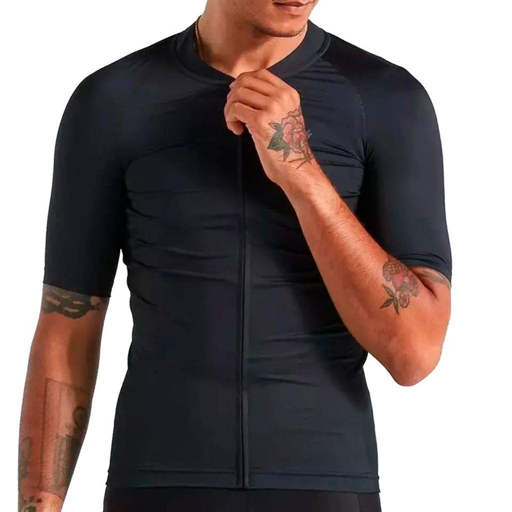 [64022-6202] JERSEY SPZ SL SOLID SS MEN BLACK