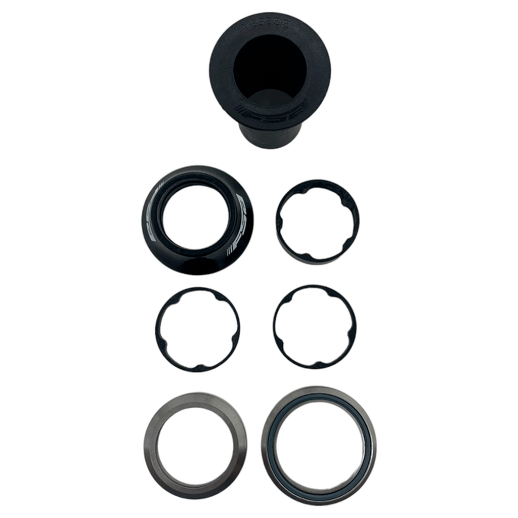[S132500005] KIT SPZ ROUBAIX HDS COMPLETE, SL4 KIT, 1-1/8" UPPER (45X45 DEG), ALL LOWER BRG SIZES (1-1/8", 1-1/4", 1-3/8"-45X45 DEG) W/10 & 15MM CARBON SPACERS