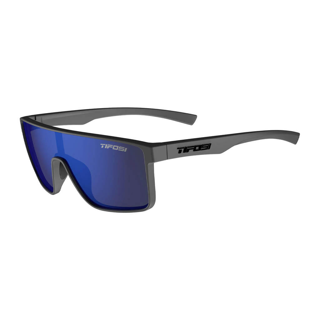 [1850407493] LENTE TIFOSI SANCTUM MATTE GUNMETAL COBALT BLUE MIRROR