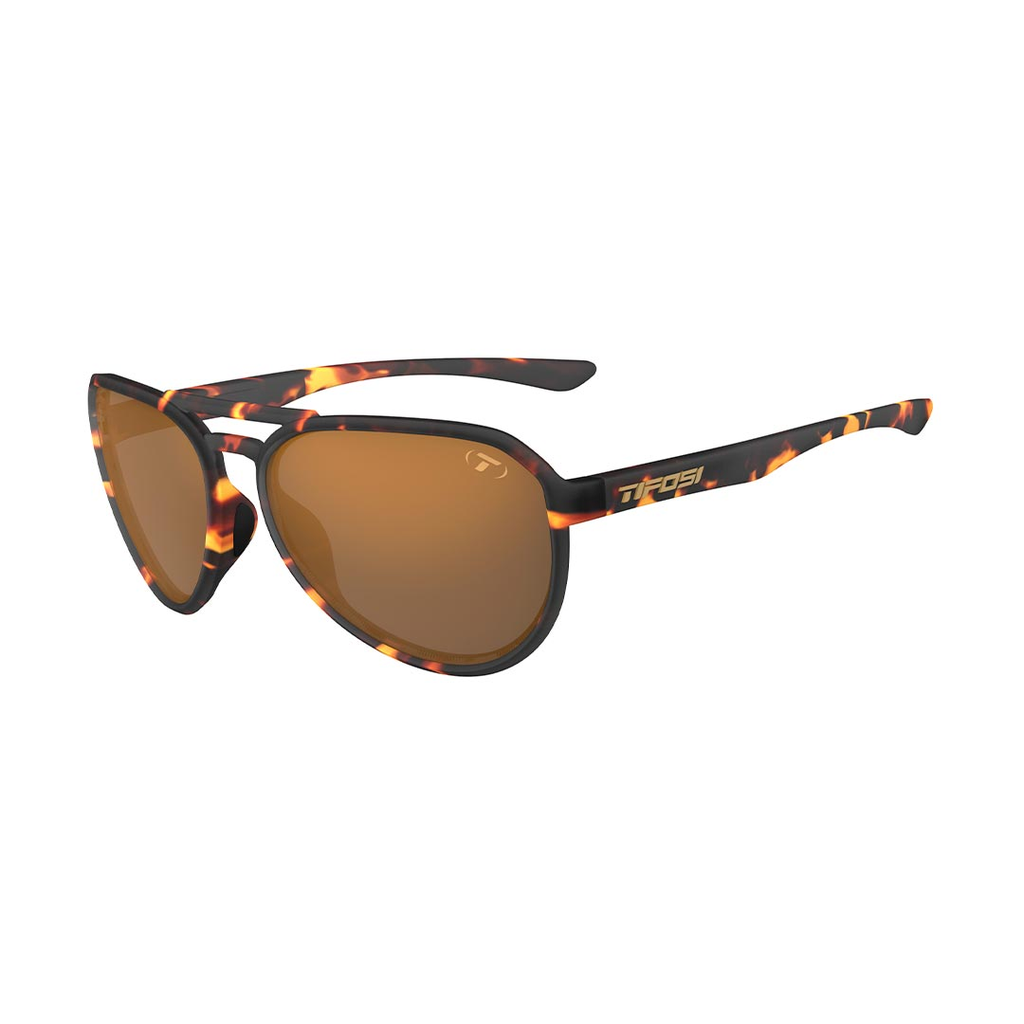 [1860507350] LENTE TIFOSI SELCA POLARIZED MATTE TORTOISE BROWN