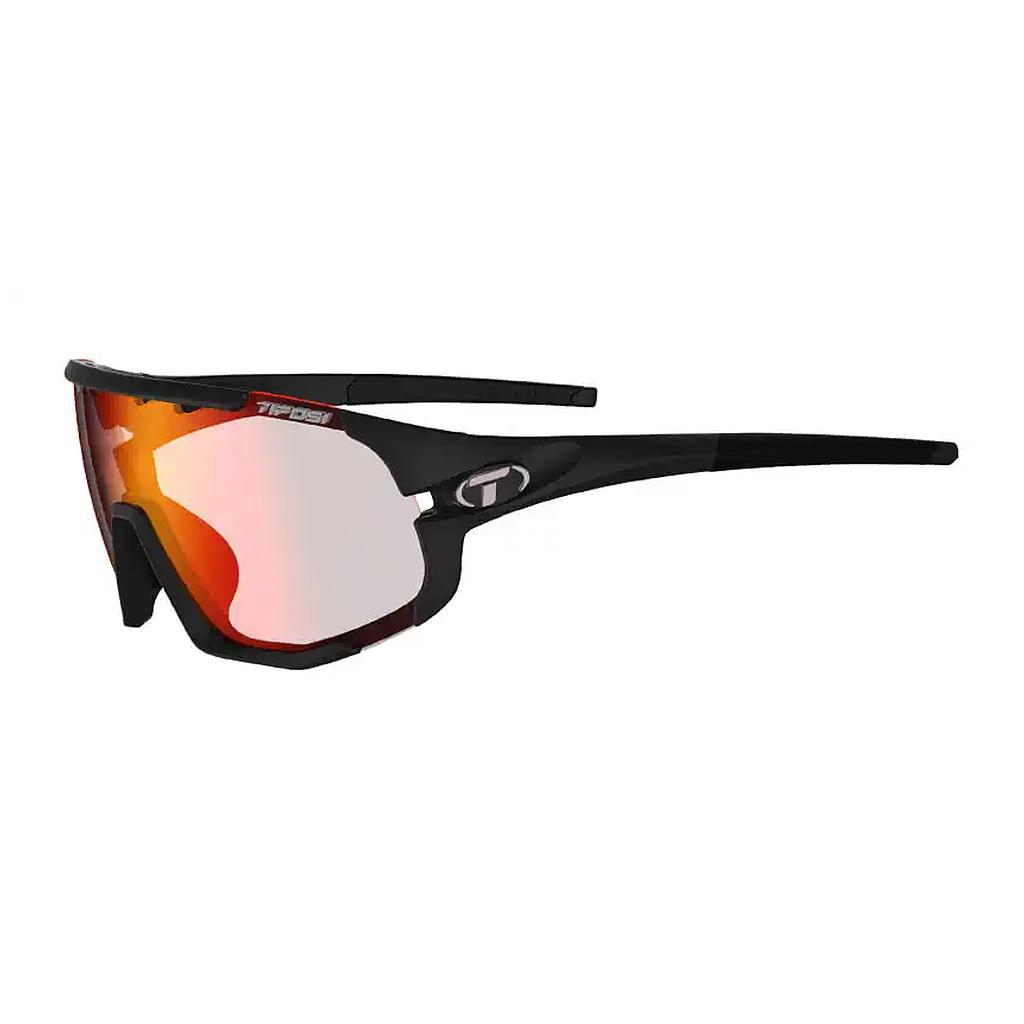 [1630300130] LENTE TIFOSI SLEDGE RED / BLACK