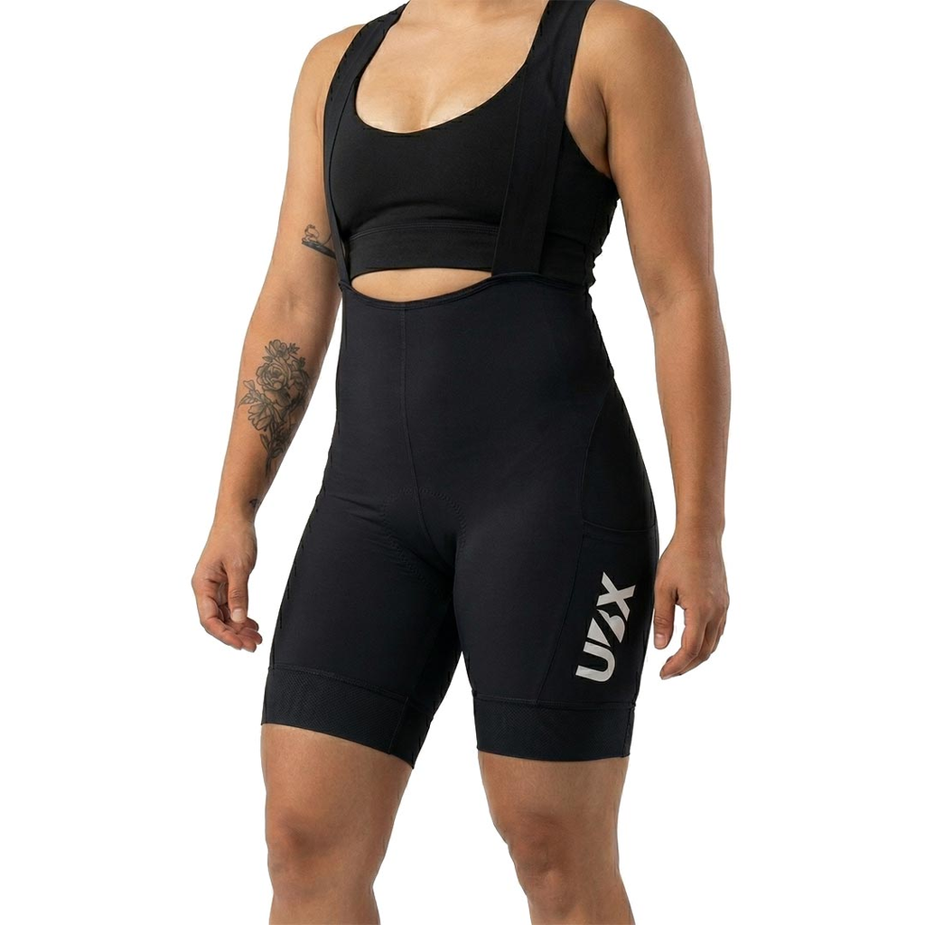 [LCMEN01-L] LICRA UBX CYLCING BOLSILLO LATERAL NEGRO (CABALLERO, L)