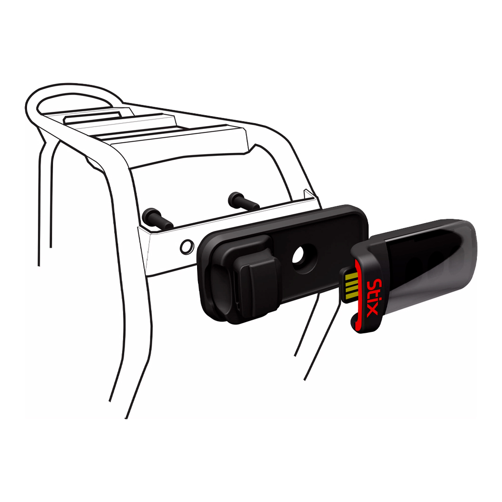 [49116-9360D] LUZ SPZ STIX REFLECTOR MOUNT BLACK DRY