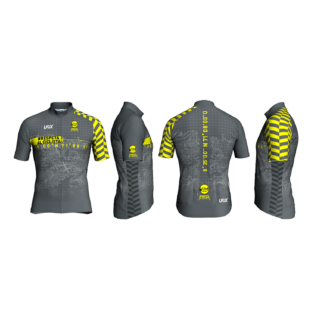MAILLOT UBX CYCLING 2020 BL/GRY/GRN