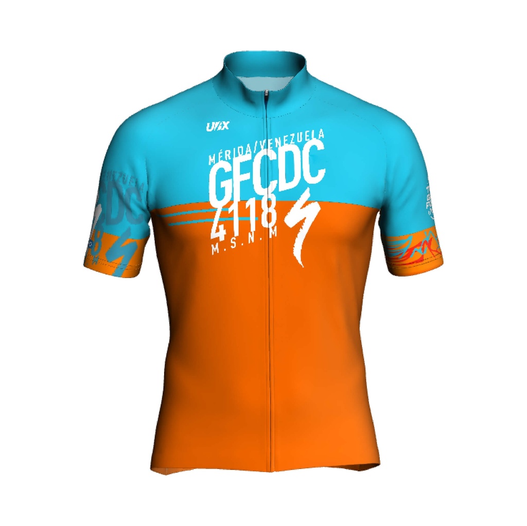 [MDMCGFCDC24-M] MAILLOT UBX CYCLING MANGA CORTA GFCDC