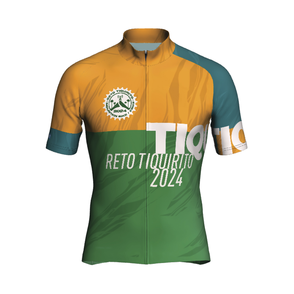 [MAILLOTMANGCORD-L] MAILLOT UBX CYCLING TIQUIRITO MANGA CORTA 2024 VERDE (L)
