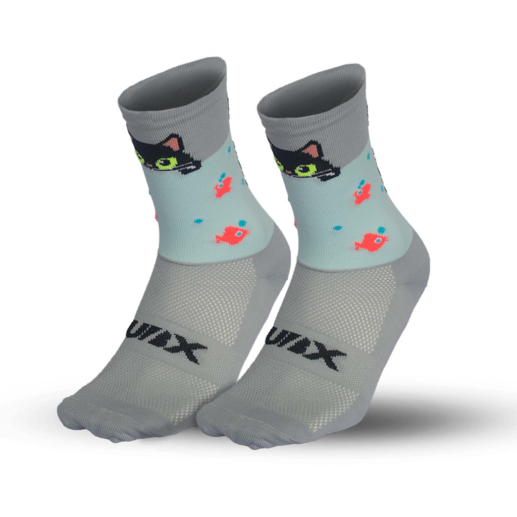 [2024.2.18] MEDIAS UBX CYCLING GATO GRIS/AZUL