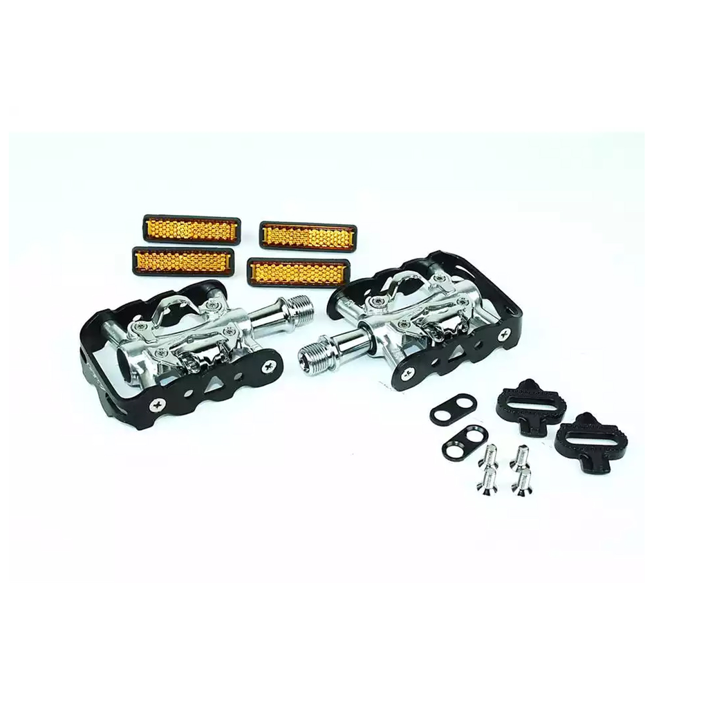 [303459] PEDAL GW MTB ALUMINIO ZP-101Z MONTANA BLACK