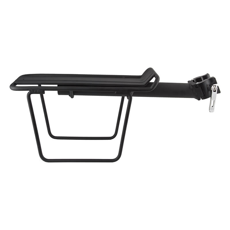 [45774] RACK SUNLITE ALY BEAM QR W/PANNIER BLACK