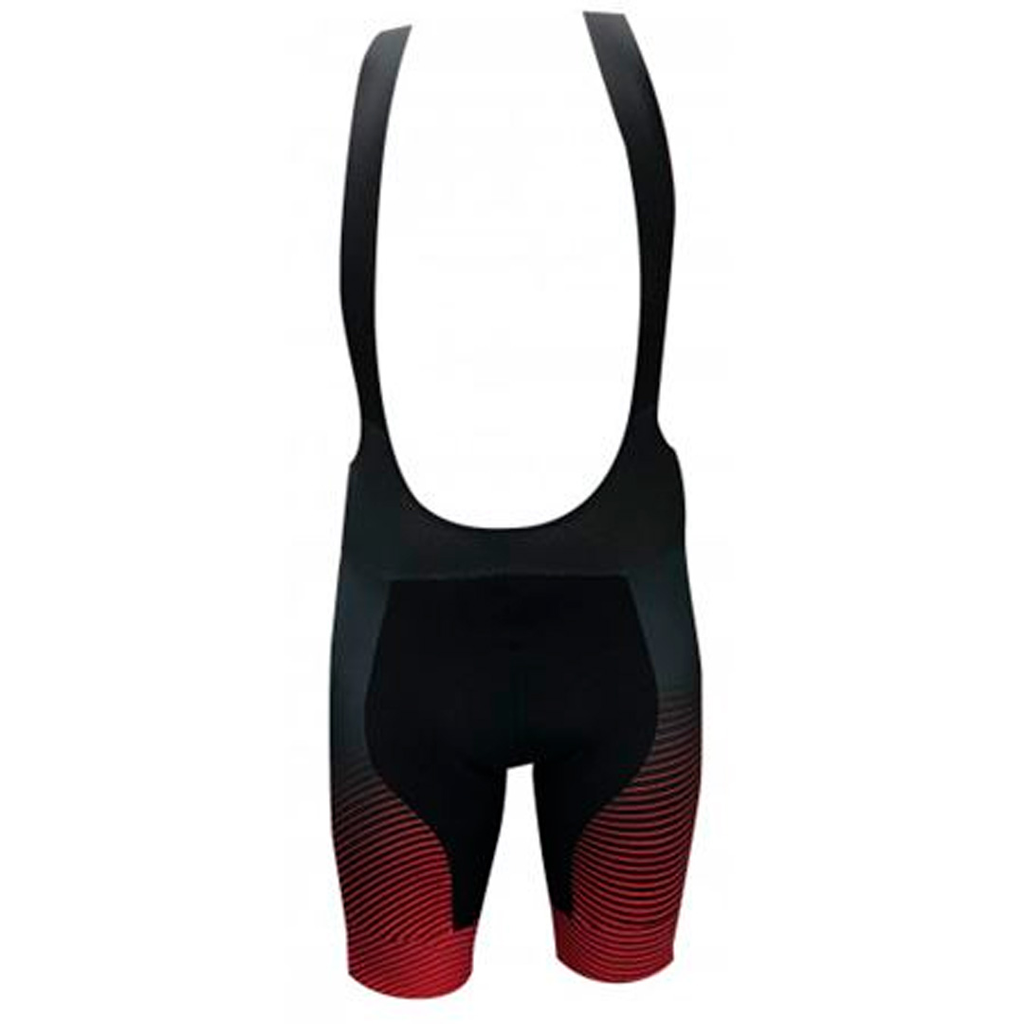 [63221-1312D] BIB SHORT SPZ SL R- SPECTRE MEN RED/BLACK DRY