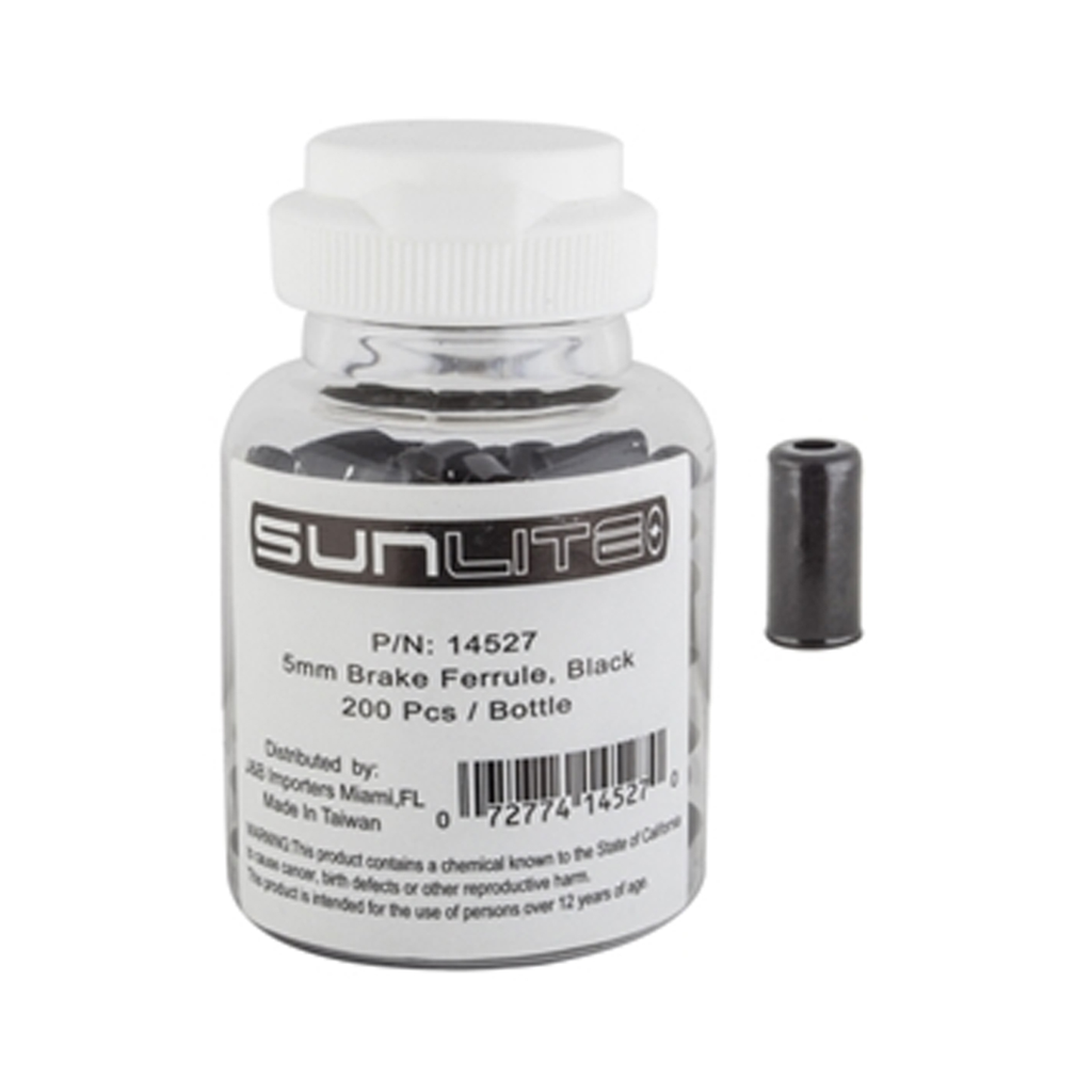 [14527] TOPE DE CABLE SUNLITE 5 MM ALUMINIO BLACK