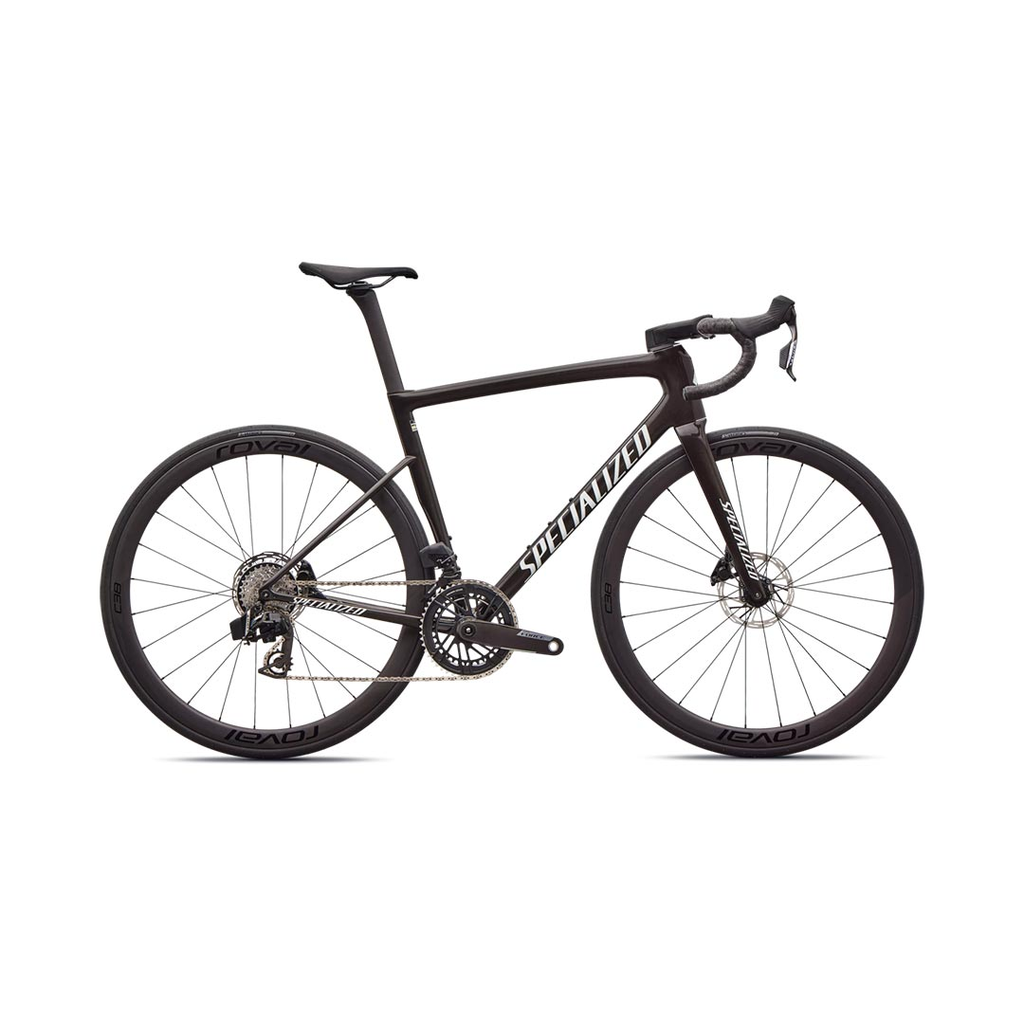 [94926-3452] BICICLETA SPZ TARMAC SL8 EXPERT AXS GLOSS OBSIDIAN METALLIC / 25% CQV REFLEX SUPER RED PEARL OVER WHITE