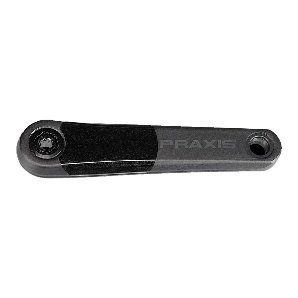 [S211600018] BIELA SPZ LEVO ALLOY CRK TURBO, BROSE ISIS SPLINE (G2), 160MM, DRIVE-SIDE ARM, PRAXIS