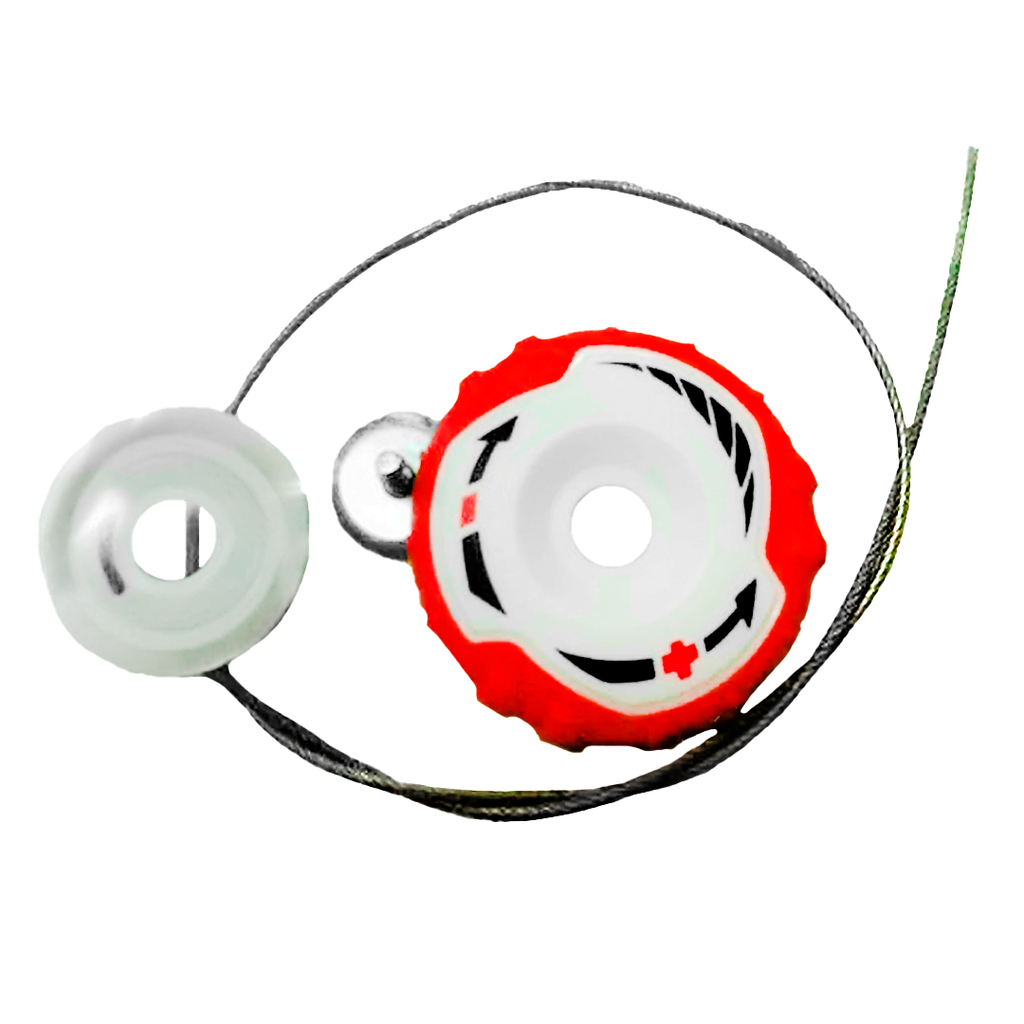 [S125400019D] BOA SPZ S1-M RIGHT UPPER DIAL W/LAC RED/WHT DRY