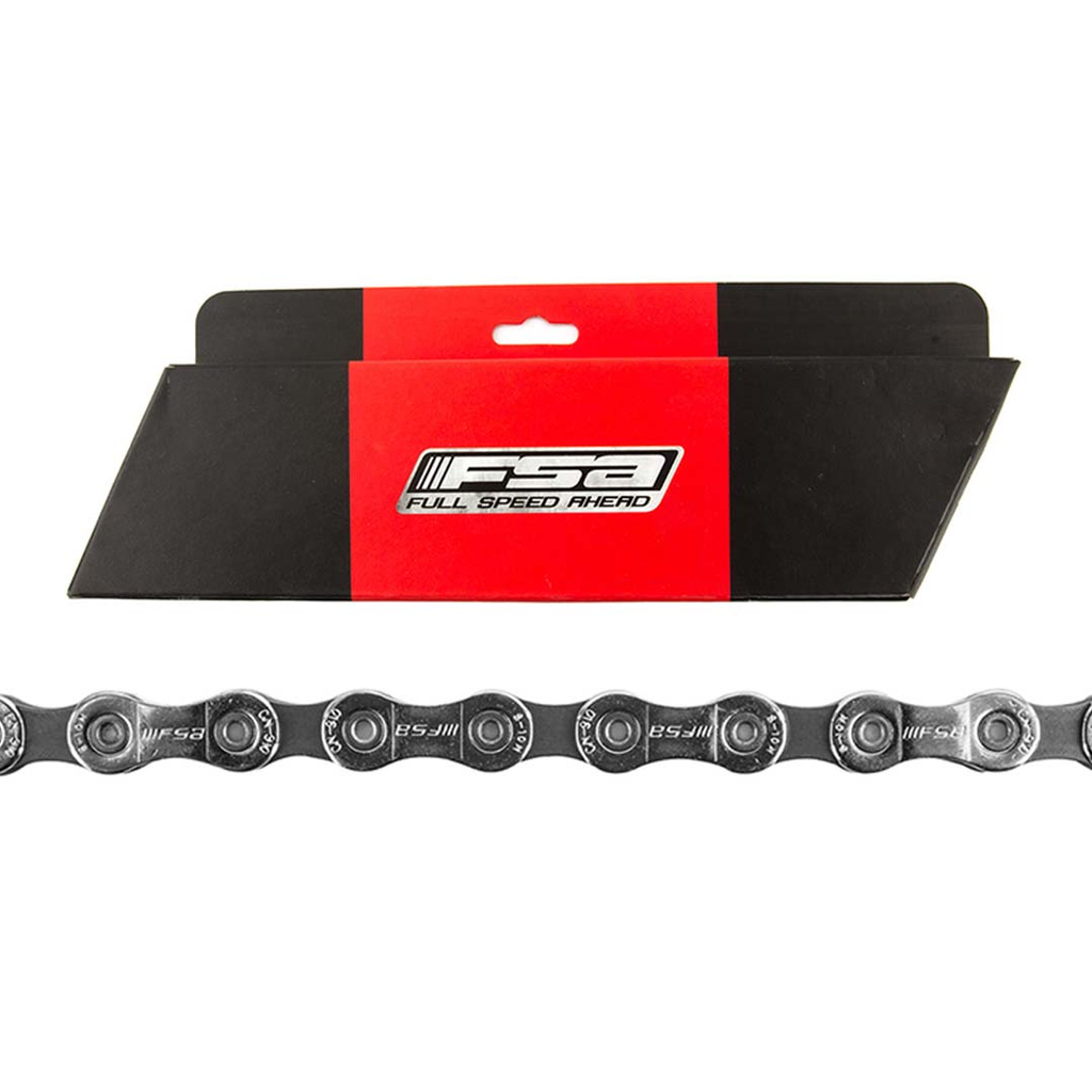 [360-0003007360D] CADENA FSA CN-910N TEAM ISSUE 116L 10SP CHAIN W/LINK SILVER DRY